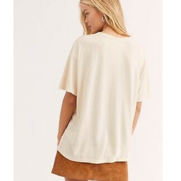 FREE PEOPLE ROLLING STONES TOP - Size LARGE - Picture 3 of 5